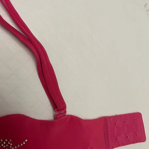 Pink Rhinestone Bra - Picture 5 of 9